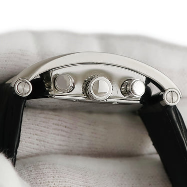 腕時計 ブルガリ BVLGARI アショーマ クロノグラフ AA44SCH 自動巻き メンズ グレー デイト スモールセコンド サンレイ