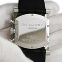 腕時計 ブルガリ BVLGARI アショーマ クロノグラフ AA44SCH 自動巻き メンズ グレー デイト スモールセコンド サンレイ