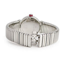 腕時計 ブルガリ BVLGARI ルチェア LVCEA トゥボガス LU28BSS/12T クオーツ レディース 純正ダイヤ ブラック 黒