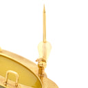 エルヴィン・ポーリー Erwin Pauly カメオ イエローゴールド×シェルホワイト K18YG ダイヤモンド シェル ブローチ シェル K18YG ダイヤ 3P