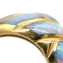 ノンブランド NON BRAND オパール リング イエローゴールド K18YG オパール リング 指輪 750 YG 11.5号