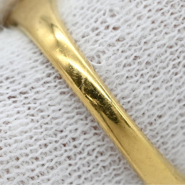 ノンブランド NON BRAND オパール リング イエローゴールド K18YG オパール リング 指輪 750 YG 11.5号