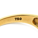 ノンブランド NON BRAND オパール リング イエローゴールド K18YG オパール リング 指輪 750 YG 11.5号