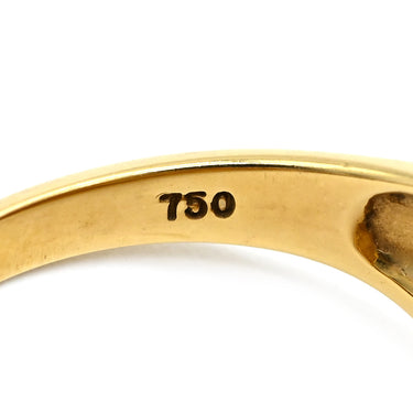 ノンブランド NON BRAND オパール リング イエローゴールド K18YG オパール リング 指輪 750 YG 11.5号