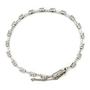 デビアス DE BEERS ライン ホワイトゴールド K18WG ダイヤモンド ブレスレット Au750 18K ダイヤモンド LINE