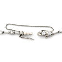 デビアス DE BEERS ライン ホワイトゴールド K18WG ダイヤモンド ブレスレット Au750 18K ダイヤモンド LINE