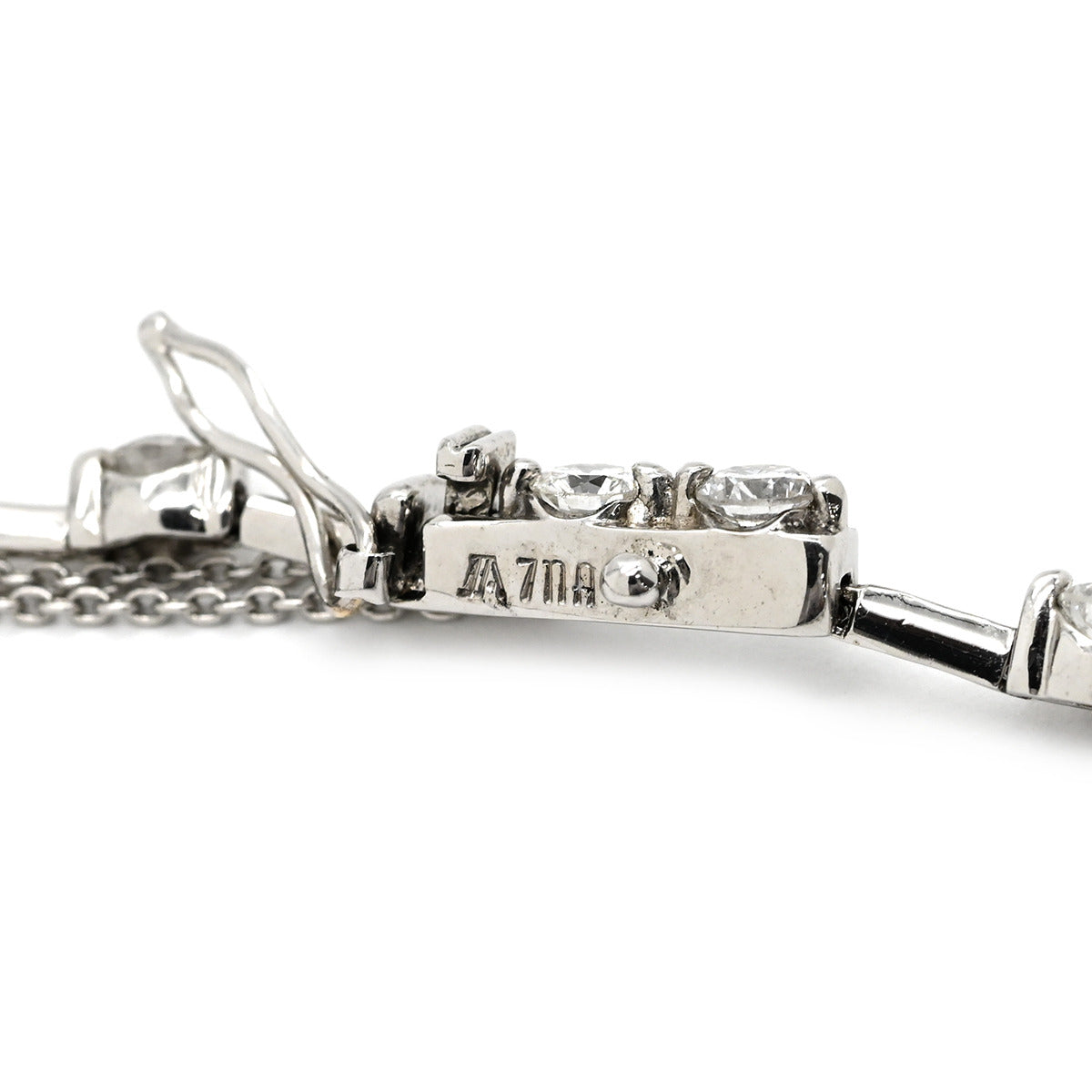 デビアス DE BEERS ライン ホワイトゴールド K18WG ダイヤモンド