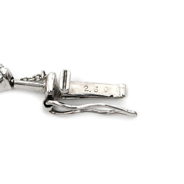 デビアス DE BEERS ライン ホワイトゴールド K18WG ダイヤモンド ブレスレット Au750 18K ダイヤモンド LINE