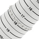 デビアス DE BEERS ライン ホワイトゴールド K18WG ダイヤモンド ブレスレット Au750 18K ダイヤモンド LINE