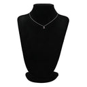 ノンブランド NON BRAND ルビー ダイヤペンダント プラチナシルバー Pt900 ルビー ダイヤモンド Pt850(チェーン) ネックレス 赤