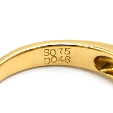 コンコルド CONCORD サファイヤ ダイヤリング イエローゴールド K18YG ダイヤモンド サファイヤ リング 指輪 750 YG 11号