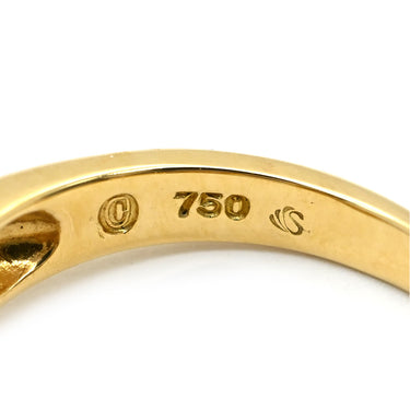 コンコルド CONCORD サファイヤ ダイヤリング イエローゴールド K18YG ダイヤモンド サファイヤ リング 指輪 750 YG 11号