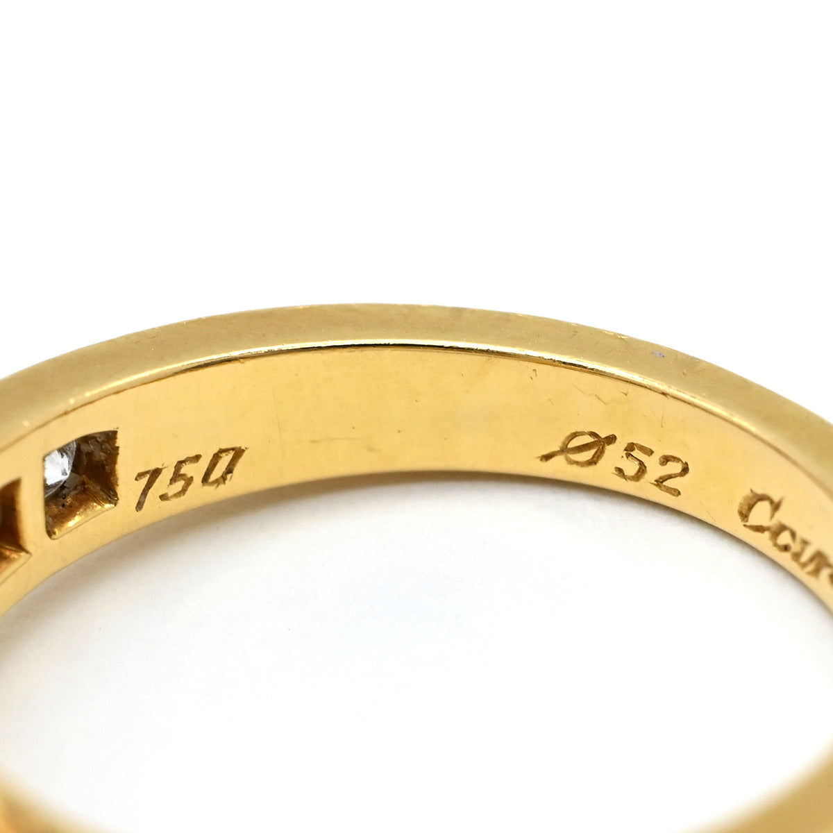 K18YG パールリング　＃１２　12号　シンプル 指輪 楽天市場】k18 パール リング 18金 イエローゴールド 18k 真珠