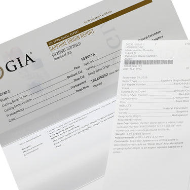 ノンブランド NON BRAND ブルーサファイア ダイヤペンダント プラチナシルバー Pt900 サファイア ダイヤモンド Pt850(チェーン) ネックレス 青 ブルー