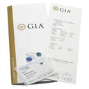 ノンブランド NON BRAND ブルーサファイア ダイヤペンダント プラチナシルバー Pt900 サファイア ダイヤモンド Pt850(チェーン) ネックレス 青 ブルー