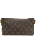 ルイヴィトン LOUIS VUITTON トロター M51240 モノグラム モノグラムキャンバス ショルダーバッグ ゴールド金具 茶 斜め掛け