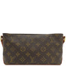 ルイヴィトン LOUIS VUITTON トロター M51240 モノグラム モノグラムキャンバス ショルダーバッグ ゴールド金具 茶 斜め掛け