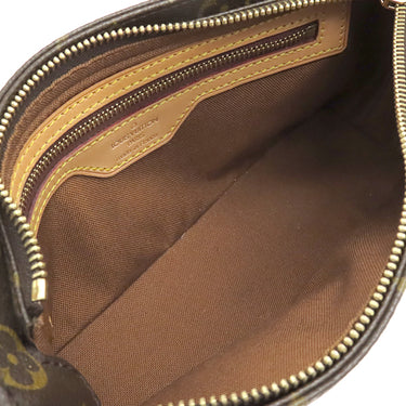 ルイヴィトン LOUIS VUITTON トロター M51240 モノグラム モノグラムキャンバス ショルダーバッグ ゴールド金具 茶 斜め掛け