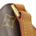 ルイヴィトン LOUIS VUITTON トロター M51240 モノグラム モノグラムキャンバス ショルダーバッグ ゴールド金具 茶 斜め掛け