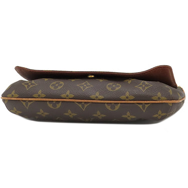 ルイヴィトン LOUIS VUITTON ミュゼットタンゴ ショート M51257 モノグラム モノグラムキャンバス ショルダーバッグ ゴールド金具 茶 肩掛け