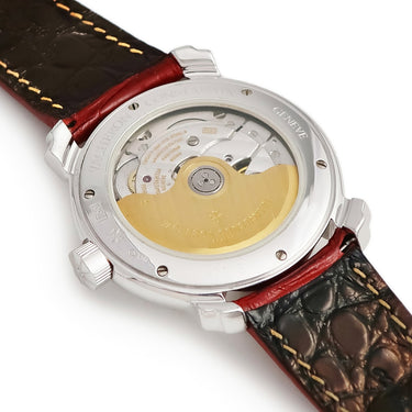 腕時計 ヴァシュロン・コンスタンタン VACHERON CONSTANTIN マルタ ラージカレンダー 42015/000G-8903 自動巻き メンズ K18WG無垢 ブラック 黒