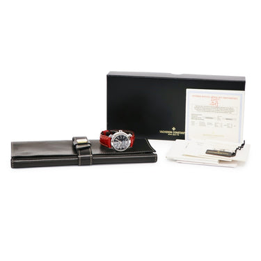 腕時計 ヴァシュロン・コンスタンタン VACHERON CONSTANTIN マルタ ラージカレンダー 42015/000G-8903 自動巻き メンズ K18WG無垢 ブラック 黒