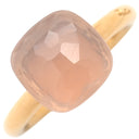ポメラート Pomellato ヌード リング PAA1100 ピンク×ローズゴールド K18RG ローズクォーツ #52(JP9) リング 指輪 Au750 18K 18金 RG ローズクォーツ ローズゴールド 9号