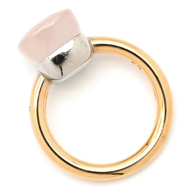 ポメラート Pomellato ヌード リング PAA1100 ピンク×ローズゴールド K18RG ローズクォーツ #52(JP9) リング 指輪 Au750 18K 18金 RG ローズクォーツ ローズゴールド 9号