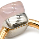 ポメラート Pomellato ヌード リング PAA1100 ピンク×ローズゴールド K18RG ローズクォーツ #52(JP9) リング 指輪 Au750 18K 18金 RG ローズクォーツ ローズゴールド 9号