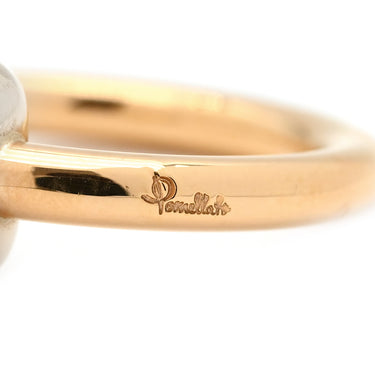 ポメラート Pomellato ヌード リング PAA1100 ピンク×ローズゴールド K18RG ローズクォーツ #52(JP9) リング 指輪 Au750 18K 18金 RG ローズクォーツ ローズゴールド 9号