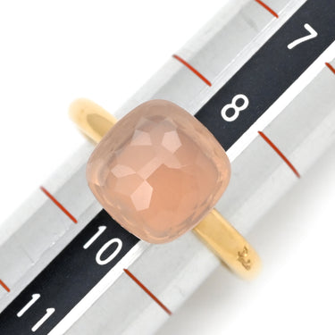 ポメラート Pomellato ヌード リング PAA1100 ピンク×ローズゴールド K18RG ローズクォーツ #52(JP9) リング 指輪 Au750 18K 18金 RG ローズクォーツ ローズゴールド 9号
