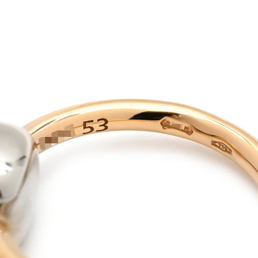 ポメラート Pomellato ヌード リング PAB4030 ブルーXイエローゴールド K18YG ブルートパーズ #53 リング 指輪 Au750 18K 18金 YG ヌードプチ 11号