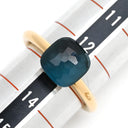 ポメラート Pomellato ヌード リング PAB4030 ブルー×ピンクゴールド K18PG ブルートパーズ #55 リング 指輪 Au750 18K 18金 RG ブルートパーズ ヌードプチ 13号