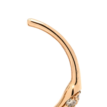 ポメラート Pomellato ヌード リング POB4010-O6000-BRCQR ピンク×ピンクゴールド×ホワイトゴールド K18PG K18WG ブラウンダイヤモンド ローズクォーツ ピアス Au750 18K 18金 RG WG ローズクォーツ ブラウンダイヤ