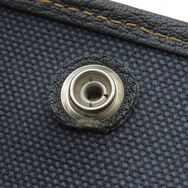 エルメス HERMES ガーデンパーティーPM デニムフォンセ トワルアッシュ レザー トートバッグ シルバー金具 紺 黒 トワルH リカラー有