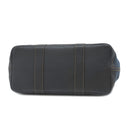 エルメス HERMES ガーデンパーティーPM デニムフォンセ トワルアッシュ レザー トートバッグ シルバー金具 紺 黒 トワルH リカラー有