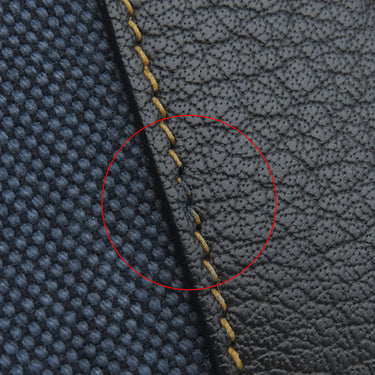 エルメス HERMES ガーデンパーティーPM デニムフォンセ トワルアッシュ レザー トートバッグ シルバー金具 紺 黒 トワルH リカラー有