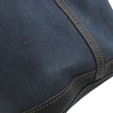 エルメス HERMES ガーデンパーティーPM デニムフォンセ トワルアッシュ レザー トートバッグ シルバー金具 紺 黒 トワルH リカラー有