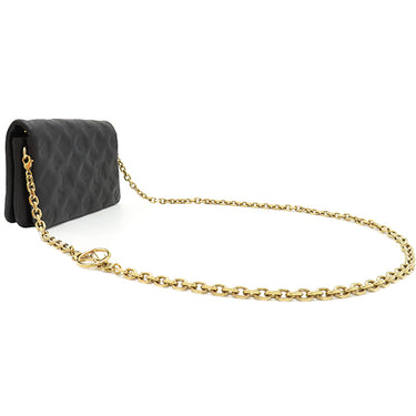 ルイヴィトン LOUIS VUITTON ポシェットクッサン M82116 ブラック ラムレザー 2WAYバッグ ゴールド金具 黒 チェーンショルダー クラッチ
