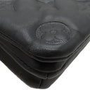ルイヴィトン LOUIS VUITTON ポシェットクッサン M82116 ブラック ラムレザー 2WAYバッグ ゴールド金具 黒 チェーンショルダー クラッチ