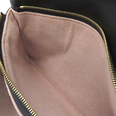 ルイヴィトン LOUIS VUITTON ポシェットクッサン M82116 ブラック ラムレザー 2WAYバッグ ゴールド金具 黒 チェーンショルダー クラッチ