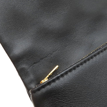 ルイヴィトン LOUIS VUITTON ポシェットクッサン M82116 ブラック ラムレザー 2WAYバッグ ゴールド金具 黒 チェーンショルダー クラッチ