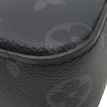 ルイヴィトン LOUIS VUITTON トリオ メッセンジャー M69443 モノグラムエクリプス モノグラムエクリプス キャンバス モノグラムエクリプス リバース キャンバス ショルダーバッグ ガンメタル金具 黒 グレー