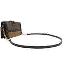 ルイヴィトン LOUIS VUITTON トランククラッチ M43596 モノグラム×モノグラムリバース モノグラムキャンバス モノグラムリバースキャンバス 2WAYバッグ ゴールド金具 斜め掛け ショルダー 茶