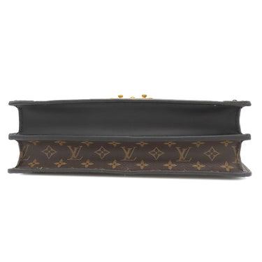 ルイヴィトン LOUIS VUITTON トランククラッチ M43596 モノグラム×モノグラムリバース モノグラムキャンバス モノグラムリバースキャンバス 2WAYバッグ ゴールド金具 斜め掛け ショルダー 茶