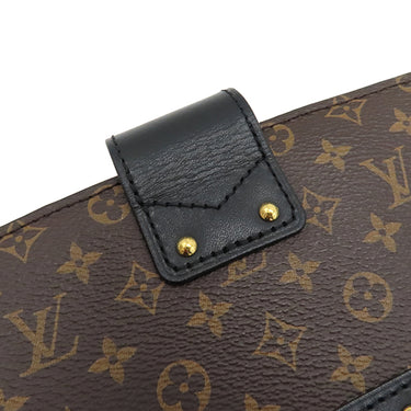 ルイヴィトン LOUIS VUITTON トランククラッチ M43596 モノグラム×モノグラムリバース モノグラムキャンバス モノグラムリバースキャンバス 2WAYバッグ ゴールド金具 斜め掛け ショルダー 茶