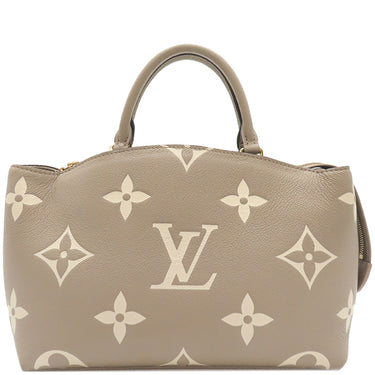 ルイヴィトン LOUIS VUITTON プティ パレ PM M58914 トゥルトレール クレーム モノグラムアンプラント 2WAYバッグ ゴールド金具 ハンドバッグ ショルダー バイカラー