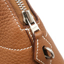 エルメス HERMES ボリード31 ゴールド トリヨンクレマンス 2WAYバッグ シルバー金具 茶 ショルダー