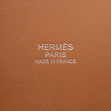 エルメス HERMES ボリード31 ゴールド トリヨンクレマンス 2WAYバッグ シルバー金具 茶 ショルダー