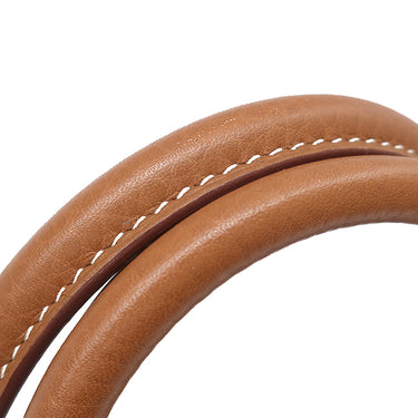 エルメス HERMES ボリード31 ゴールド トリヨンクレマンス 2WAYバッグ シルバー金具 茶 ショルダー